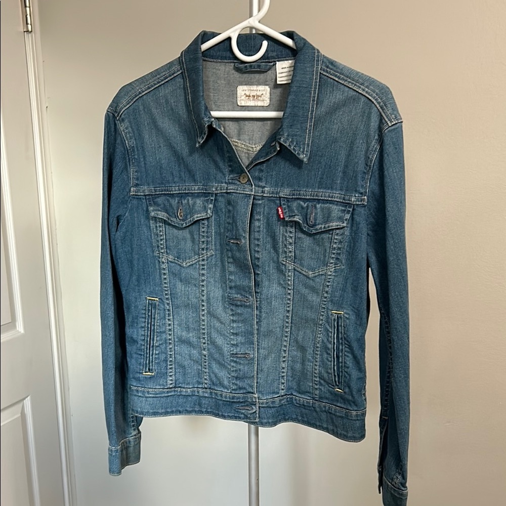 Levi's Blue Jean Jacket Classic Style